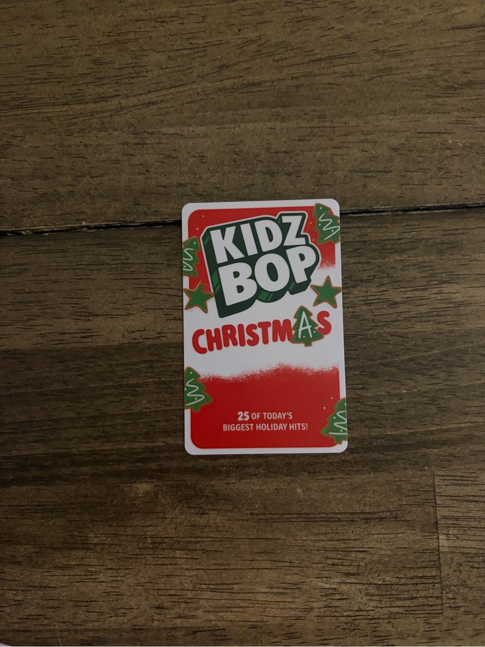 KIDZ BOP Christmas Yoto Card 25 Holiday Hits Kids Music